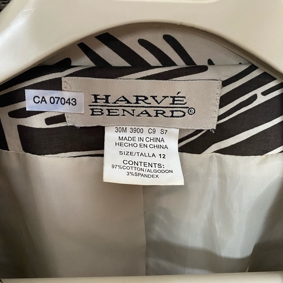 LADIES  3/4 sleeve JACKET Sz12 by HARVE BENARD. - Picture 9 of 14